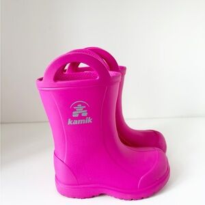 Kamik Kids Fuchsia Rain Boots